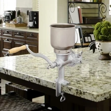 Grain Mill Grinder Manual Hand Crank Operation Oats Corn Wheat Home Commercial