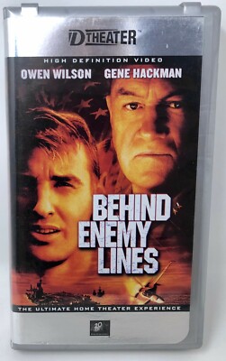 Behind Enemy Lines D-VHS HD Digital Theater DVHS Owen Wilson Gene Hackman