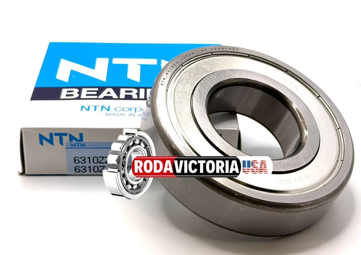 NTN JAPAN 6310 ZZ DEEP GROOVE BALL BEARING, METAL SHIELDED