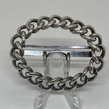 RF Simmons Company Attleboro MA - Sterling Silver Belt Buckle - RFS & Co