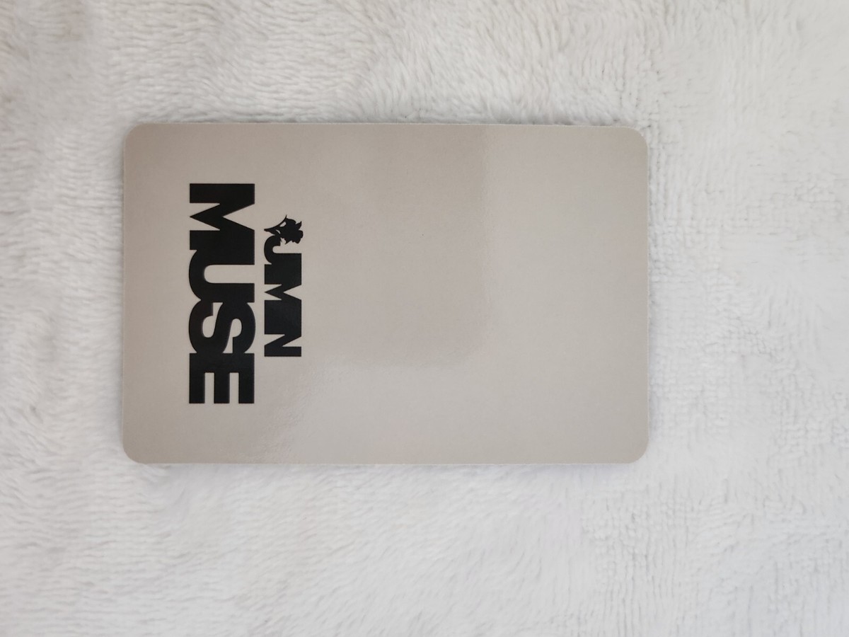 Official BTS Jimin MUSE Album Target Exclusive Photocard Official BTS Jimin MUSE Album Target Exclusive Photocard