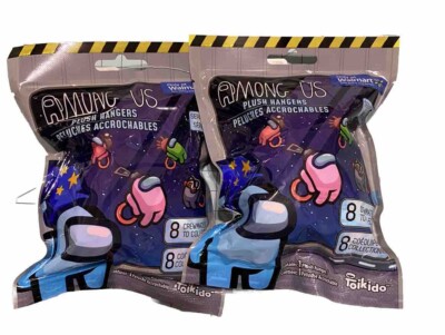 Among Us Series 3 3'' Plush Backpack Hangers - Blind Assortment, Lot Of 2