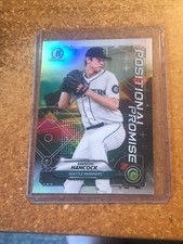 2021 Bowman Baseball Chrome Positional Promise # POS-EH Emerson Hancock