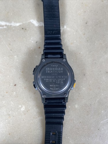 Vintage 90s Timex Ironman Womens Indiglo Digital Alarm Chronometer Watch - Picture 5 of 8