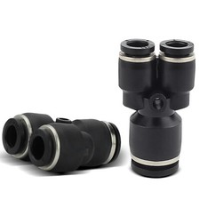 PNEUMATIC PUSH IN FITTING AIR WATER PIPE PNEUMATIC UNIONS & ADAPTORS 4mm-12mm