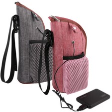 Portable Baby Bottle Warmer Kids USB Charging Milk Water Heater Insulation Cover