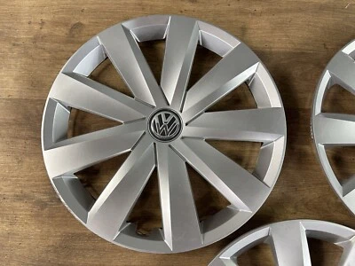 1x Pare-Chocs de Roue Radzierblende Volkswagen Passat 3G0601147 16 Pouces Argent - Photo 1/2