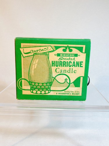 1950's Sparkly Glitter Multi-Color Hurricane Candle Holder-Rare Vintage with Box - Picture 4 of 14