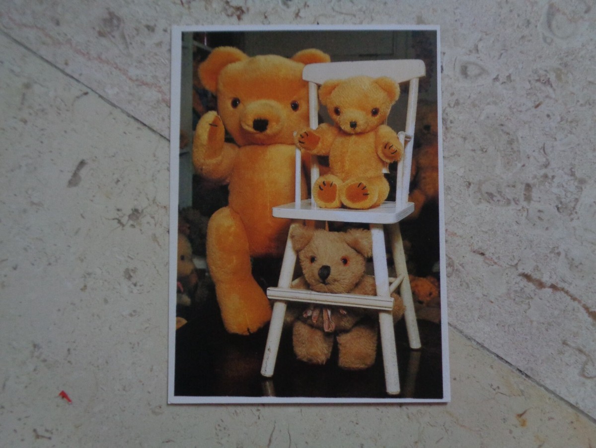 vintage COLLECTORS TEDDY BEAR POSTCARD SET #3 | eBay