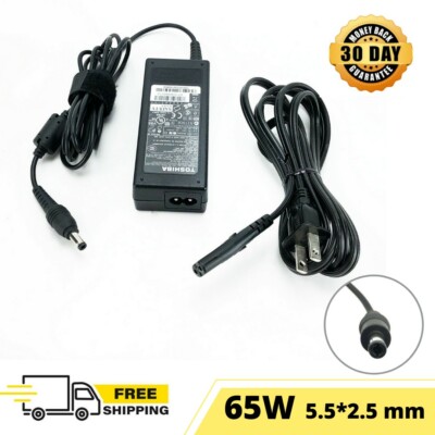 Genuine Toshiba Adapter for Satellite Laptop A85-S107 A85-S1071 A85-S1072 w/Cord