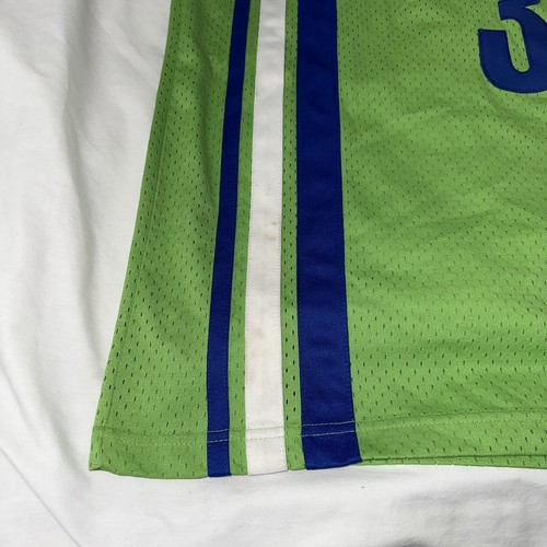 Atlanta Hawks Shareef Abdur Rahim Nike Green NBA Basketball Jersey Mens Size L+2 - Picture 10 of 13