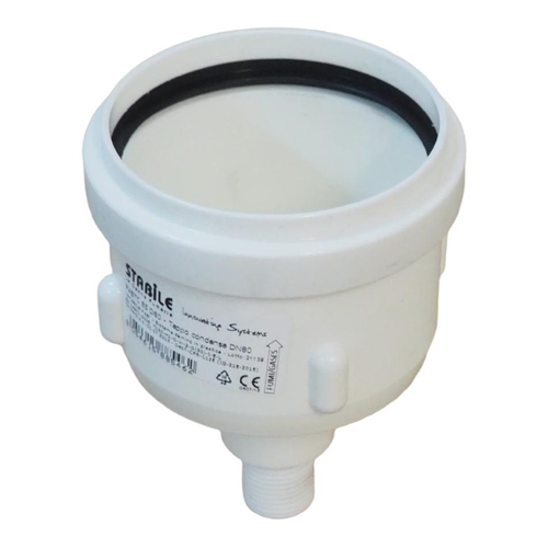 TUBO PROLUNGA CURVA TEE CALDAIA CONDENSAZIONE D.80 MM IN PPS SDOPPIATO FUMI - Foto 9 di 11