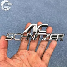 Metal Chrome AC Schnitzer Car Trunk Rear Fender Side Emblem Badge Decal Sticker