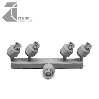 Zinge Industries kleine Gaskanister Flaschen oder Propantanks 5er Set S-GAS02