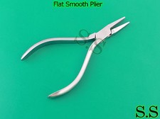 6 Pcs Flat Smooth Tip Laboratory Orthodontic Plier Dental