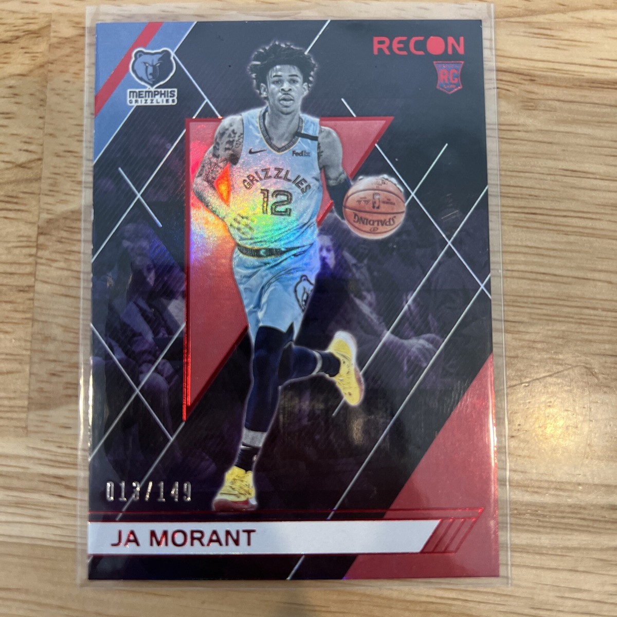 2019-20 Panini Chronicles Recon Red /149 Ja Morant #298 Rookie RC 