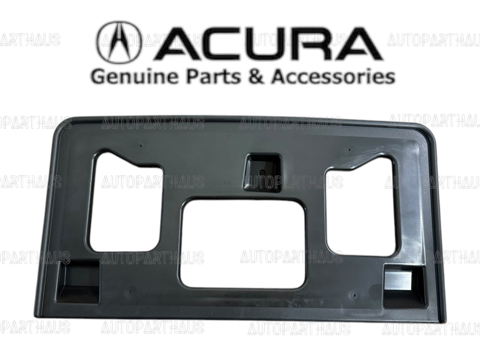 Acura RDX Front License Plate Bracket Fits 16-18 OEM No Hardware
