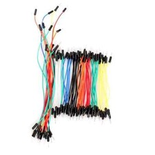 65Pcs Solderless Breadboard Male-Male Jumper Cables Wires Various Lengths US Stk