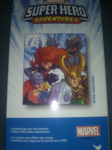 Super Hero Adventures Marvel Puzzles Set Of 3 10in × 9 inNew in boxAges5+ - Picture 9 of 12