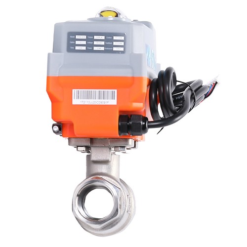 4-20ma 24VAC/DC 1" FNPT Motorized Electrical Control Proportional Integral Valve - Picture 4 of 7