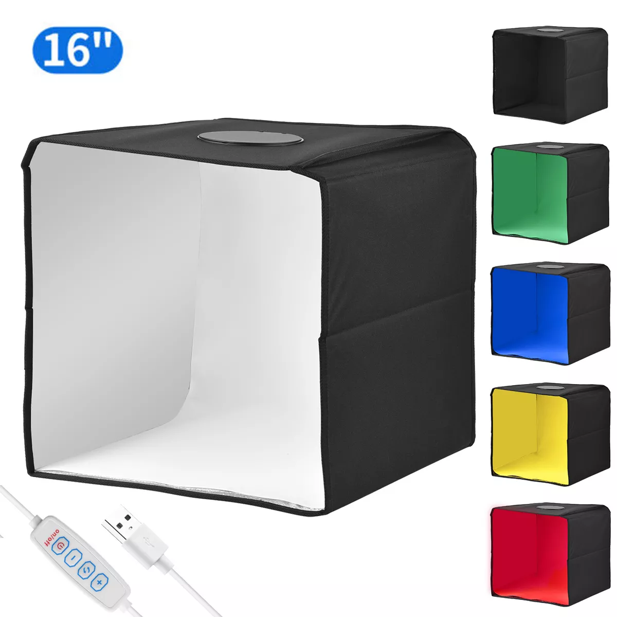 16 Large Portable Led Photo Light Box