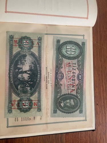 Forint Banknotes Minta 1969/68 Book (National Bank) Set