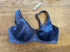 SOMA Intimates Nightshadow Blue  34D Unbelievable Lift Scoop Balconette Bra
