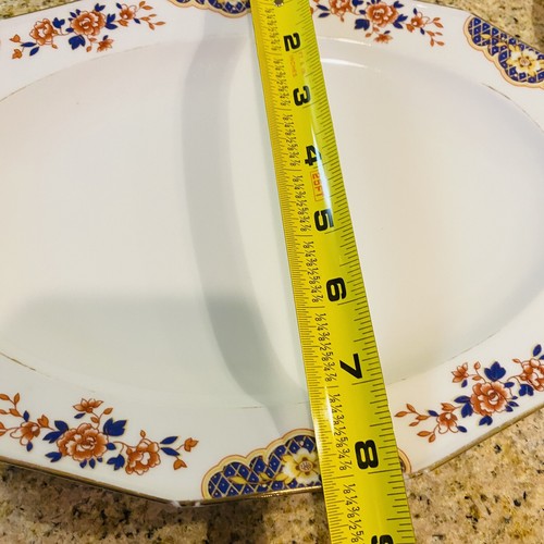 Limoges A Lanternir France Serving bowl set of 6 Floral Rose Print Rare - Picture 14 of 24