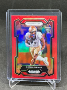 2024 Panini Prizm Draft Picks RED PRIZM KEON COLEMAN # 151/299 #120