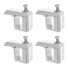 P-AC-10 Aluminum Mounting Clamps Truck Cap Topper Camper Shell