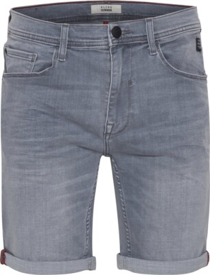 Blend Herren Jeans Shorts Grau Denim Stretch Sommerhose Freizeitshorts S