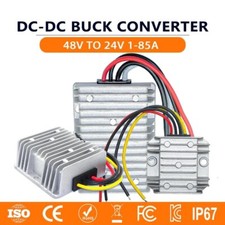 DC-DC Buck Converter 30-60V to 24V 1A-85A 2040W Step Down Voltage Regulator