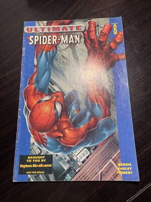 Ultimate Spiderman #8 (Marvel Comics 2004) Payless Shoe Source Variant 