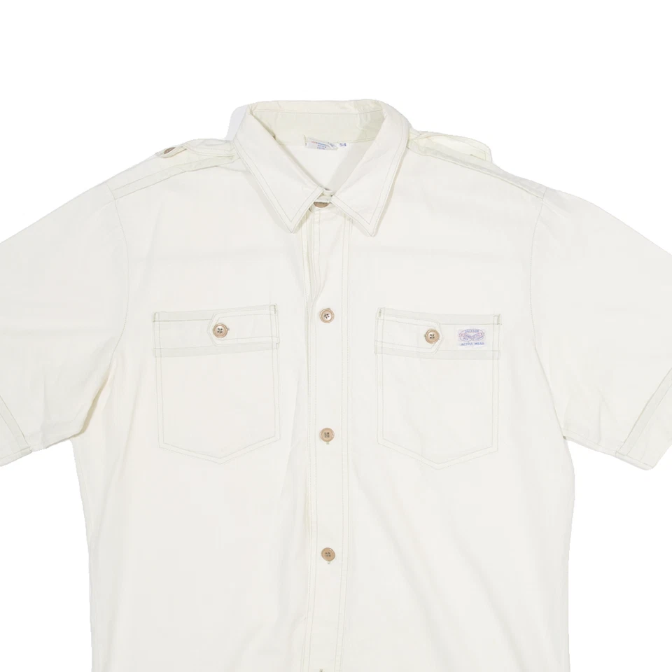 Camisa lisa amarilla L JACKSON ACTIVEWEAR para hombre Foto 2 de 4