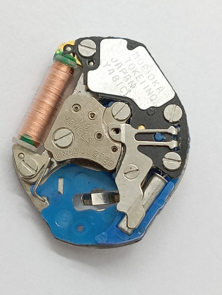 Seiko Hattori Y481 WORKING Morioka Watch Movement Replacement