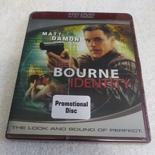 The Bourne Identity HD-DVD, 2002 Widescreen Unopened HD Promotional Disc New