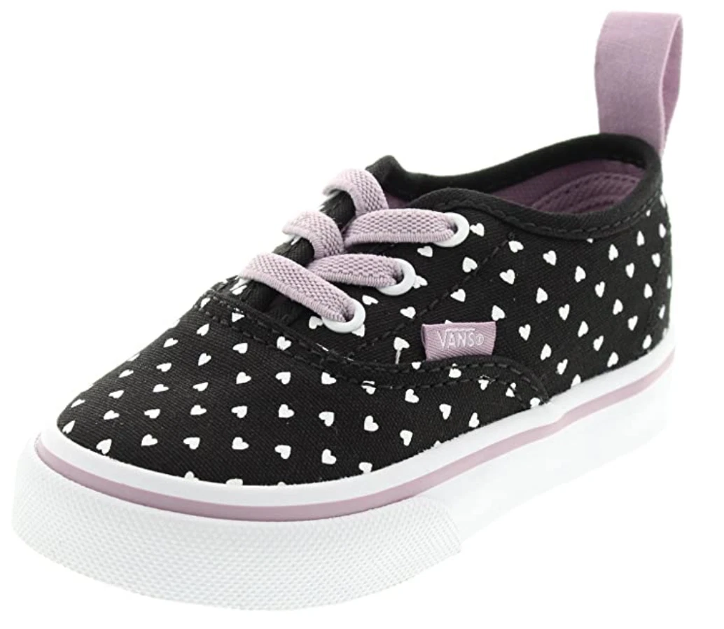 Vans kids hotsell authentic elastic lace