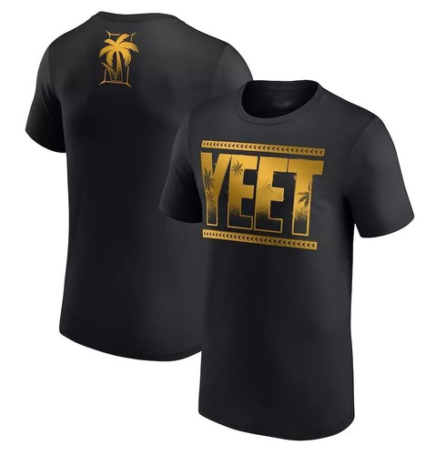 Jey Uso Champion Edition Golden Yeet Unisex T-Shirt, Black