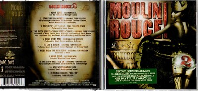 Moulin Rouge 2  : Original Film Soundtrack (11 track CD album)