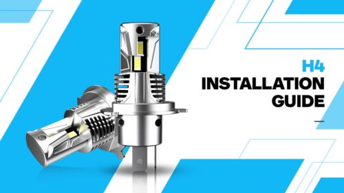 NOVSIGHT H4 LED Headlight Globe Kit Hi/Low Beam 30000LM Super Bright Plug & Play - Video 1 of 1