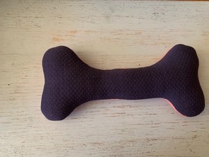 hard plastic dog bone