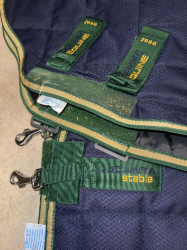6’0 Premier Equine 450g Detachable Neck Stable Rug - Picture 2 of 2