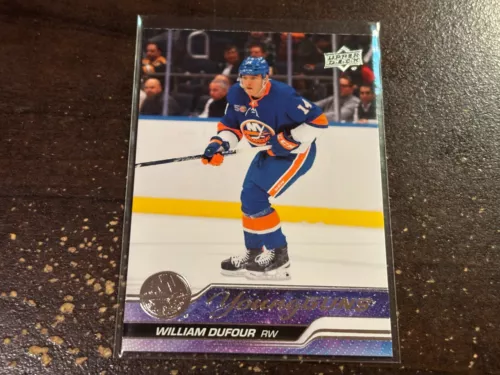 2023-24 Upper Deck Young Guns Rookie WILLIAM DUFOUR #206 RC