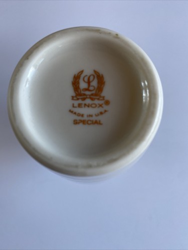 Lenox Holly Berry Bud Vase Special Gold Trim and Backstamp - Picture 6 of 6