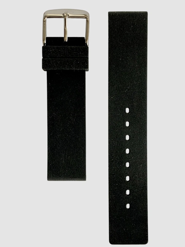 Correa RIOS1931 ATLANTA, GOMA SILICONA GENUINA, NEGRA Foto 2 de 4