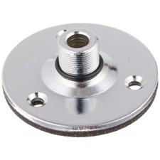 On-Stage TM08C Flange Mount with Rubber Base - Chrome