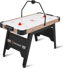 58  Air Hockey Table, Indoor Hockey Game Table for Adults and Kids, Arcade Gamin