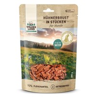 Wildes Land HüHnerbrust In StüCken 200G - Artgerechte Belohnung Hund Katze Snack