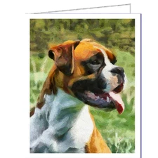 Cooper Boxer Fine Art Notecards - Set of Six
