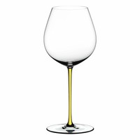 Riedel Fatto A Mano Old World Pinot Noir Yellow Rotweinglas Weinglas Glas 705 Ml